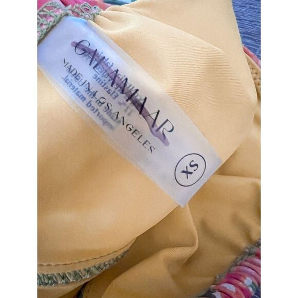 NEW Free People‎ X Galamaar Joni One-Piece Swimsuit, Floral Bathing Suit - Picture 6 of 6